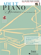 Piano Adventures Lesson Adult All In 1 with CD by Faber for Piano with CD