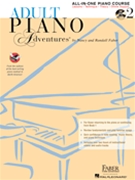 Piano Adventures Lesson Adult All In 2 with CD by Faber for Piano with CD