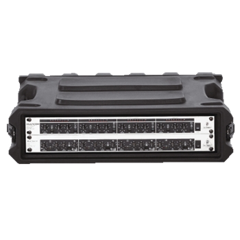 2U, 13 inch. Deep Molded Audio Rack