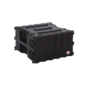 6U, 19 inch. Deep Molded Audio Rack