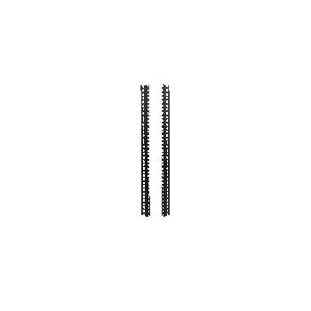 Gator 12U Rack Rails - Model GRW-RACKRAIL-12U