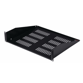 Gator 2U Shelf, 15 inch. Deep, Vented - Model GRW-SHELFVNT2
