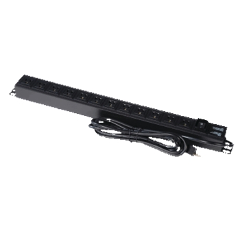Gator 12-Outlet Power Strip, ULl - Model GRW-PWRVERT-12