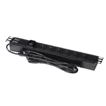 Gator 6-Outlet Power Strip, UL - Model GRW-PWRVERT-6