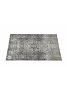Vintage Persian Style Stage Mat - Grey 4.26' X 3'