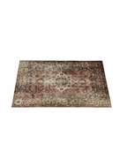 Vintage Persian Style Stage Mat - Classic Worn 4.26' X 3'