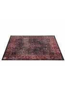 Vintage Persian Style Stage Mat - Black Red 6' x 5.25'