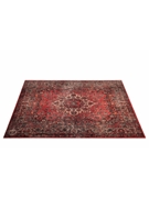 Vintage Persian Style Stage Mat - Original Red 7.4' X 6'