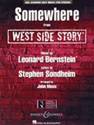 Somewhere (From West Side Story) by Bernstein Leonard - Moss John - for String Orchestra