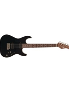 62 Solid Body Electric Guitar - Gloss Black