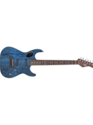Hybrid 60 Port Electric Guitar - Transparent Blue
