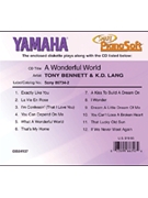 Tony Bennett & K.D. Lang - A Wonderful World by - Garson Mike - Tony Bennett for