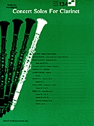 Concert Solos for Clarinet by Various for