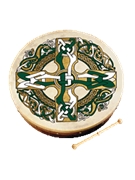 Celtic Cross Bodhrán by for BODHRAN