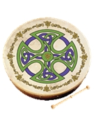 Brosna Cross Bodhrán by for