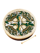 Celtic Cross Bodhrán by for