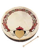 Claddagh Bodhrán by for