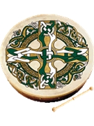 Celtic Cross Bodhrán by for