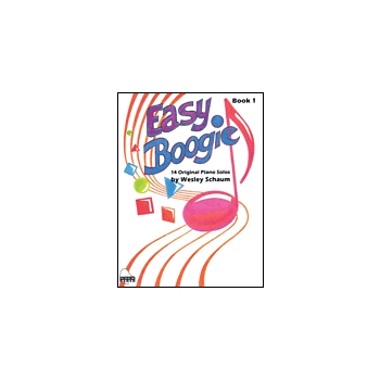 Easy Boogie Book 1 by Schaum Wesley for Piano