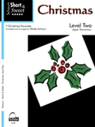 Short & Sweet Christmas Level 2 by - Schaum Wesley - for Big Note Piano