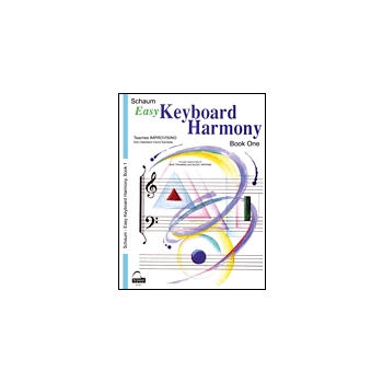 Easy Keyboard Harmony Book 1 by Schaum for Workbook