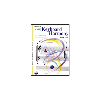 Easy Keyboard Harmony Book 2 by Schaum for Workbook