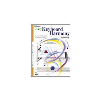 Easy Keyboard Harmony Book 4 by Schaum for Workbook