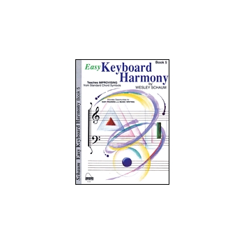 Easy Keyboard Harmony Book 5 by Schaum for Workbook