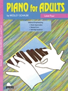 Piano For Adults Level 4 by Schaum Wesley for Piano Method