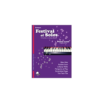 Festival Of Solos Primer by Schmidt Margarite E - Schaum Wesley - for Piano