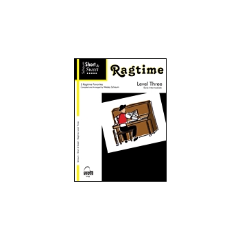 Short & Sweet Ragtime Level 3 by - Schaum Jeff and Wesley - for Piano