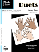 Short & Sweet Duets Level 2 by Schaum Wesley - Schaum Wesley - for 1 Piano 4 Hands