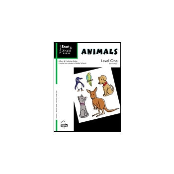 Short & Sweet Animals Level 1 by Schaum Wesley - Schaum Wesley - for Piano