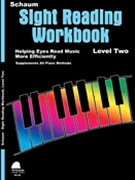 Sight Reading Workbook 2 by Schaum for Workbook (Book 2)