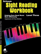 Sight Reading Workbook 3 by Schaum for Workbook (Book 3)