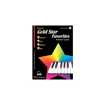 Gold Star Favorites Primer by - Schaum - for Piano with CD