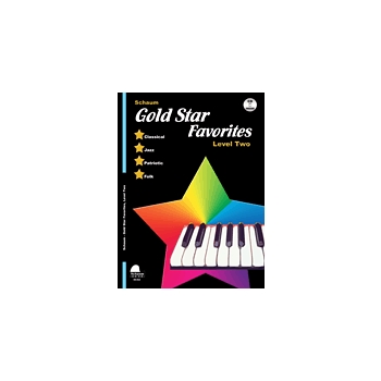 Gold Star Favorites Level 2 by - Schaum - for Piano with CD