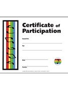 Certificate of Participation by for
