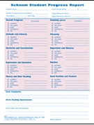 Student Progress Report by for
