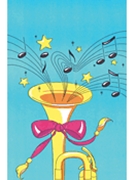 Recital Program Blank #03: Trumpeters (Pack of 25) by for 25 Program