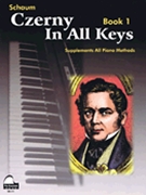 Czerny In All Keys Book 1 by Czerny Carl - Schaum - for Piano