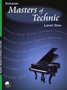 Masters Of Technic Level 1 by - Schaum Jeff and Wesley - for Piano