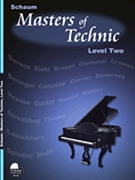 Masters Of Technic Level 2 by - Schaum Jeff and Wesley - for Piano
