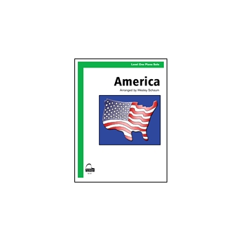 America by Schaum Wesley - Schaum - for Piano/Vocal