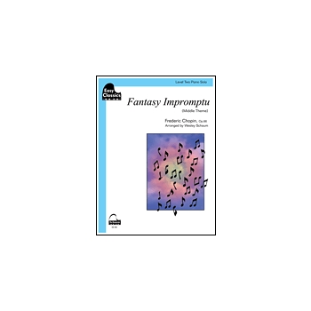 Fantasy Impromptu (Middle Theme) by Chopin Frederic - Schaum Wesley - for Piano