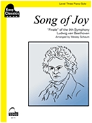 Song of Joy by Beethoven Ludwig van - Schaum Wesley - for Piano