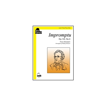 Impromptu Opus 142 No 3 by Schubert Franz - Schaum Wesley - for Piano