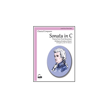 Sonata K545 C Major 1st Mvt Theme by Mozart Wolfgang Amadeus - Schaum - for Piano