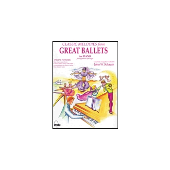 Classic Melodies From Great Ballets by Various - Schaum - for Piano