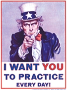 Uncle Sam Poster by for